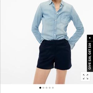 NWT J. Crew Factory 5” Classic Chino Shorts